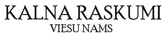 Kalna Raskumi, Viesu nams, Vecpiebalga, Alauksta ezers Logo