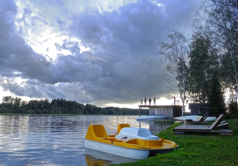Kalna Raskumi, Viesu nams, Vecpiebalga, Alauksta ezers | Kayak rental in Alauksta Lake, Vecpiebalga