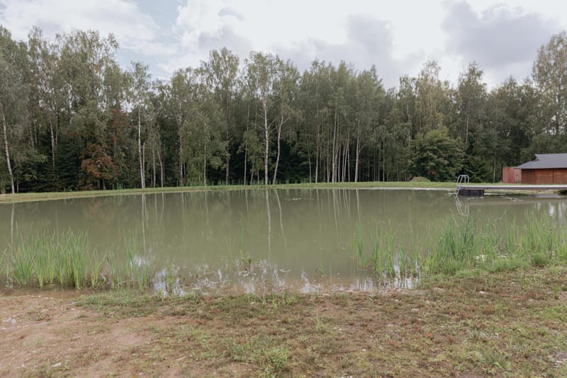 Kalna Raskumi, Viesu nams, Vecpiebalga, Alauksta ezers | Campsite rental near water, Alauksta lake, Vecpiebalga